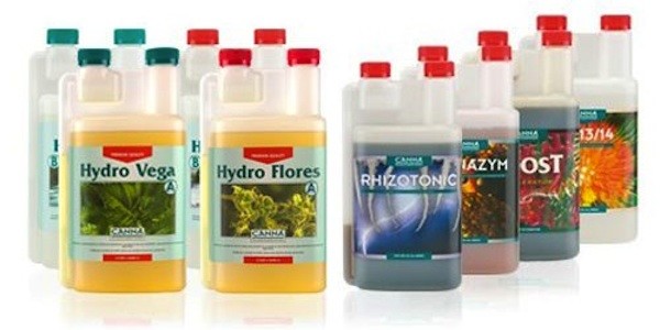 canna hydro fertilizzanti idroponica