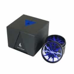 Thorinder Grinder Blue 4 parti Tritatabacco Pollinator by After Grow