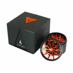 Thorinder Grinder Orange 4 parti Tritatabacco Pollinator by After Grow