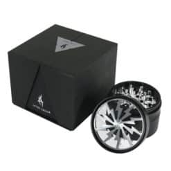 Thorinder Grinder Silver 4 parti Tritatabacco Pollinator by After Grow