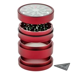 Grinder Tritabacco Professionale Verde 4 Parti