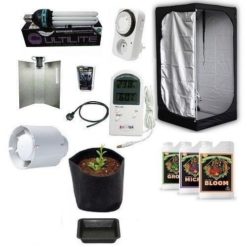 Kit Grow Room Completo Mammoth Lite 80 80x80x160 + CFL 200W AGRO Cultilite