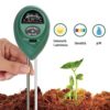 Tester Terreno 3 in 1 Misuratore di pH-Umidità-Intensità Luce Suolo Soil Meter per Giardinaggio